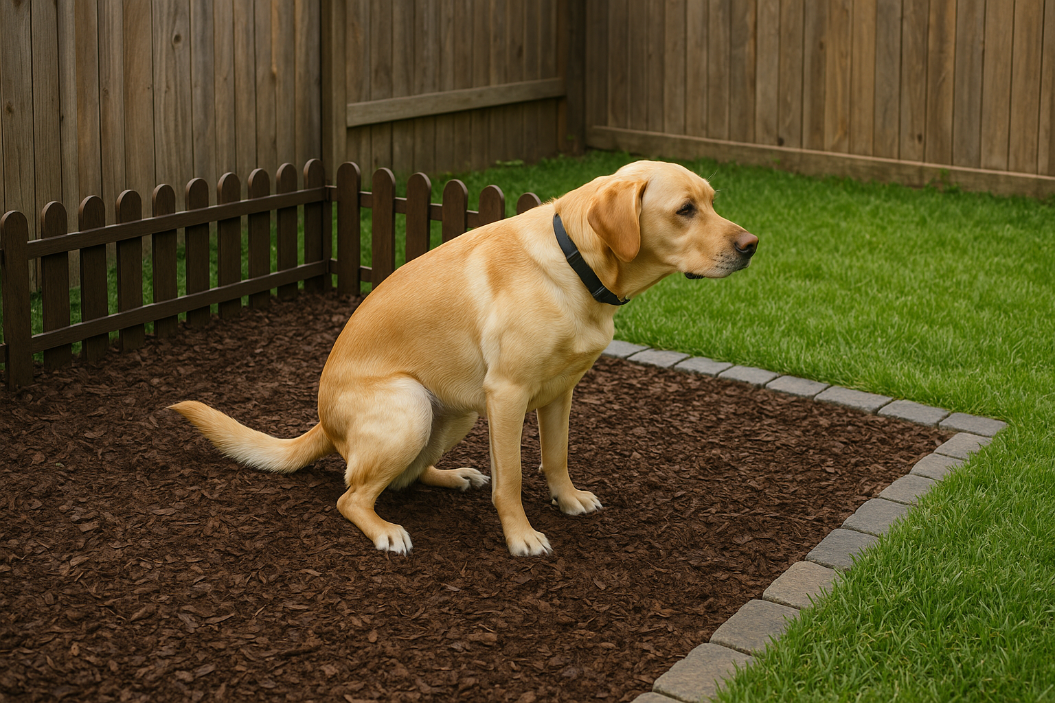 How to Train Your Dog to Use One Area of the Yard