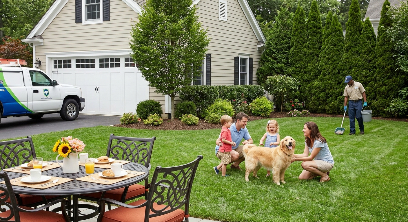 Recurring scooping services help busy Fairfield families maintain a clean, safe yard and protect the environment.