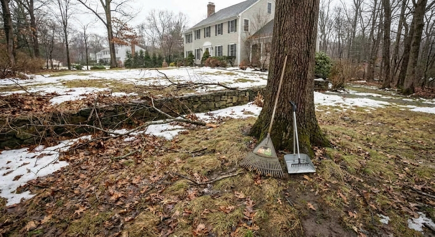 Does Your Fairfield County Yard Need a Deep Cleanup After Winter?