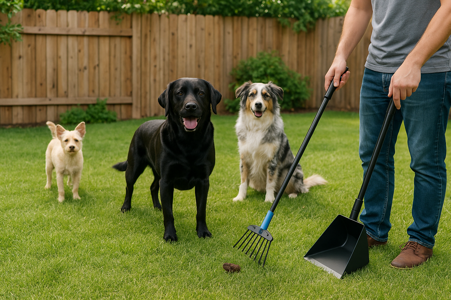 How to Keep Your Yard Clean When You Have Multiple Dogs