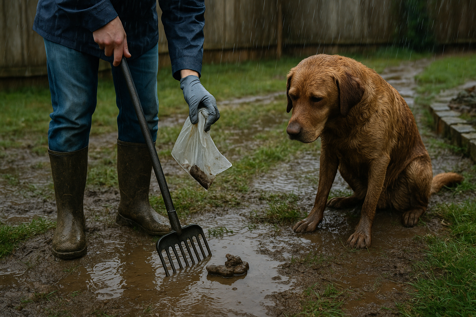 Rainy Weather and Dog Waste Cleanup in Fairfield County