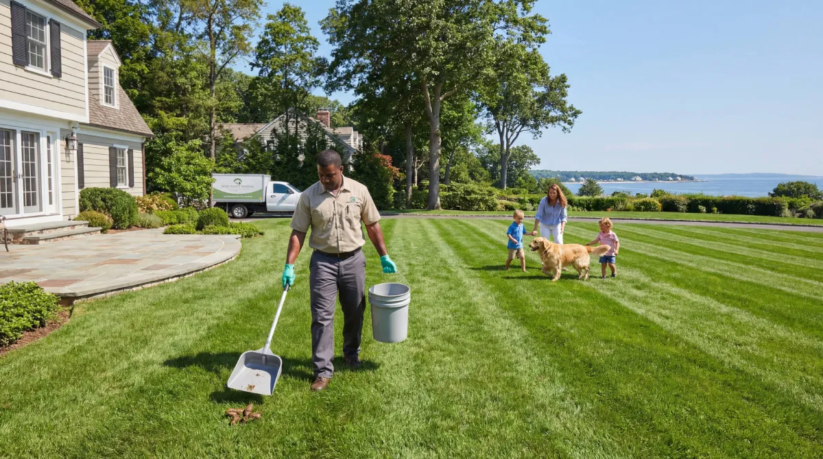 How Dog Waste Removal Keep Fairfield County Yards Clean