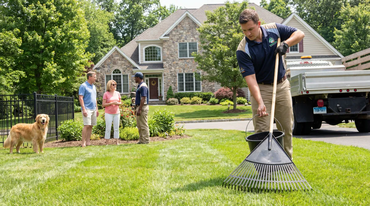 Pet waste removal service in Fairfield County for a cleaner, healthier yard